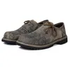 PAULGOS Trachtenschuhe Antik Echt Leder Haferlschuhe Haferl Produktbild-Vorschau 2