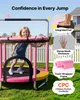 Mini trampolina VEVOR dla dzieci, wytrzymałość do 60 kg, z Podgląd zdjęcia produktu 4