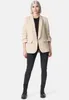 Rayshyne Stylischer Damen Business Blazer mit gerafften Produktbild-Vorschau 5