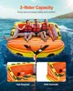 VEVOR Boating Fun Tube set, gommone da traino per 1-3 Anteprima dell’immagine prodotto 2