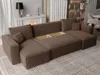 Idohome Ecksofa-Wohnzimmer Sofa mit Schlaffunktion und Produktbild-Vorschau 4