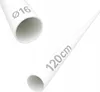Rohr - Stahlrohr - 120 cm - ⌀ 16 mm - Weiß - Produktbild-Vorschau 1