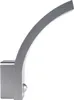 A side view of a silver LED lamp with a motion sensor. Produktbild-Vorschau