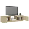 The Living Store TV-Schrank mit LED-Leuchten Sonoma-Eiche Produktbild-Vorschau 6