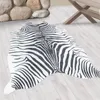 100x135 kształt futra cm Kawałek dywanu Etosha 4111 czarny Podgląd zdjęcia produktu 2