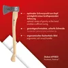 STUBAI Ascia forestale Nature Rhein-Form con manico 650 mm Anteprima dell’immagine prodotto 2
