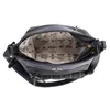 A black Rieker women's handbag is shown from a top-down view, with the interior lining visible. Náhled obrázku produktu
