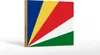 Holzschild Flagge Seychellen 18x12 cm Flag of Seychelles Produktbild-Vorschau 2