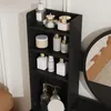 Schminktisch mit Hocker und 5 Schubladen, Frisiertisch, Produktbild-Vorschau 4