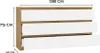 Komoda Malwa M6 140 cm z 6 szufladami Dąb Artisan Biały Podgląd zdjęcia produktu 7