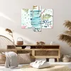 Bild auf Leinwand - Leinwandbild - Aquarell palme tropisch Produktbild-Vorschau 7