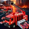 OKWISH Spielfahrzeuge, Feuerwehr Spielzeug Kinder Produktbild-Vorschau 4