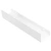 Półka pod prysznic 60 cm, biała, metalowa, naścienna, Podgląd zdjęcia produktu 8