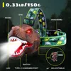 Lampe frontale LED dinosaure pour enfants - rechargeable Voir les images du produit 6