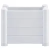 Möbel Garten-Hochbeet PP Weiß 43x43x35 cm - Beete 313971 Produktbild-Vorschau 3
