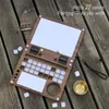 27 Grid Portable Aquarell Palette, Schwarz Nussbaum Produktbild-Vorschau 4
