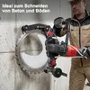 Scie à béton électrique 5000W, disque de coupe diamanté de Voir les images du produit 4