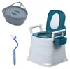 Nachttisch-Toilette, tragbare Toilette für Erwachsene, Produktbild-Vorschau 6