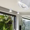 Downlight grau in Alu GU10 Anbaulampe Deckenleuchte Spot Produktbild-Vorschau 4