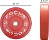 Olympische Hantelscheibe 50 mm - Focus Fitness Bumper Produktbild-Vorschau 4