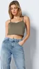 NOISY MAY Einfarbiges Crop Top mit Spaghettiträgern Produktbild-Vorschau 2