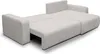 VENASI Ecksofa mit Schlaffunktion Luna XL, Beige Cordstoff Produktbild-Vorschau 6