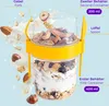 spar-home® Müslibecher To Go 4er Set –  Joghurtbecher To Go Produktbild-Vorschau 2