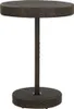 vidaXL Zahradní stůl hnědý 75,5x106 cm Poly ratan Náhled obrázku produktu 5