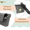 2x Geländerkasten Balkon mit Wasserspeicher Blumentopf Zaun Produktbild-Vorschau 4