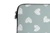 MuchoWow® Laptop Hülle 17 Zoll Laptoptasche Grün - Produktbild-Vorschau 3