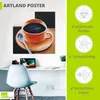 ARTland Poster Kaffee Größe: 70x70 cm Produktbild-Vorschau 3
