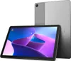Two silver tablets are shown against a white background. One tablet is in the foreground, displaying its screen, while the other is in the background, showing its back. Podgląd zdjęcia produktu