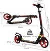 Aluminium Scooter mit 200mm PolyurethanRädern, Kickscooter Produktbild-Vorschau 3