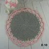 Kulatý háčkovaný koberec / průměr 100 cm / 5 mm bavlněný Náhled obrázku produktu 10
