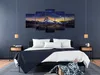 Italienischer Leinwand Leinwandbild - Matterhorn (5 Parts) Produktbild-Vorschau 2
