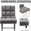MCombo Relaxsessel mit Hocker, Mikrofaser-Stoffbezug, Produktbild-Vorschau 3