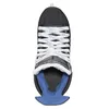 A top-down view of a hockey skate. Voir les images du produit