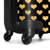 NoBoringSuitcases.com® Großer Koffer - Goldene Herzen auf Produktbild-Vorschau 6