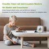 Visueller Timer mit Regenbogenmuster für Kinder, Produktbild-Vorschau 4