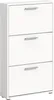 Schuhkipper - B 59 cm - 3 Klappen - Weiß matt Produktbild-Vorschau 1