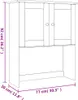 vidaXL Příborník ALTA 77x30x92 cm borovicový masiv Náhled obrázku produktu 8