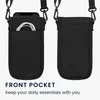 kwmobile Handytasche für Smartphones XXL - 7" - Canvas Produktbild-Vorschau 4
