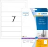 Ordneretiketten A4 weiß 192x38 mm Papier matt blickdicht 70 Produktbild-Vorschau 1