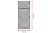 Westmark 6 Bestecktaschen Elegance, 24 x 9 cm, grau, Anteprima dell’immagine prodotto 2