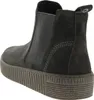 A single black Chelsea boot is shown from the back on a white background. Produktbild-Vorschau