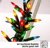 Lichterkette innen 100 bunte Lichter, beleuchtet 14,85m, Produktbild-Vorschau 7