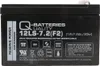 Q-Batteries 12LS-7.2 F2 12V 7,2Ah Blei-Vlies-Akku / AGM Produktbild-Vorschau 1