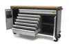 HBM 168 cm Professioneller mobiler Werkzeugwagen, Werkbank Produktbild-Vorschau 5