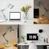 LUMILED lampada da tavolo in metallo blu pastello attacco Anteprima dell’immagine prodotto 3