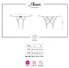 Obsessive - Open crotch panties Miamor - black Produktbild-Vorschau 12
